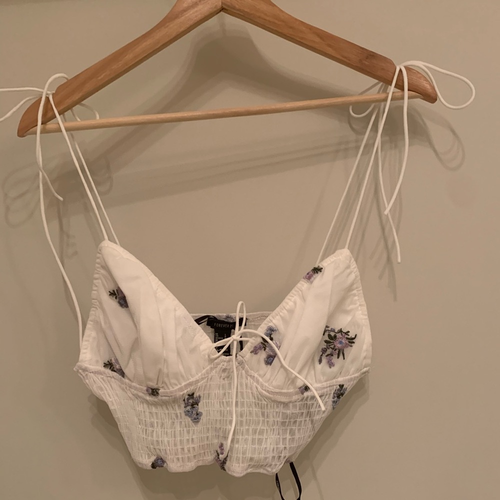 Little bustier top
